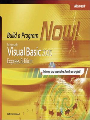 cover image of Microsoft&#174; Visual Basic&#174; 2005 Express